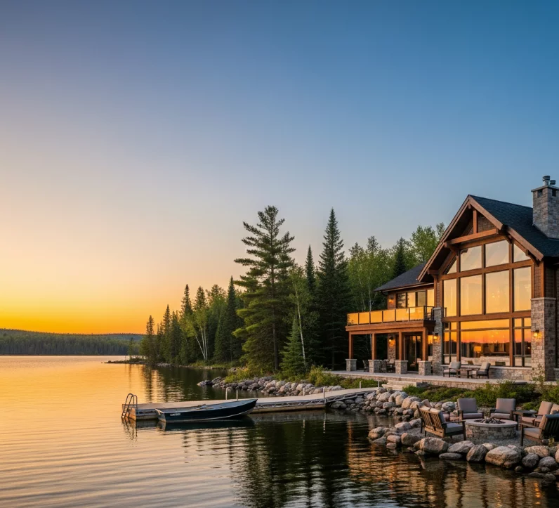 Chalet website with the Reservit booking engine